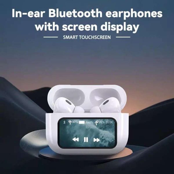 A9 Pro AirPods – ANC/ENC Touch Screen Wireless Earbuds | Premium Sound Quality