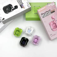 Thumbnail for Air31 Wireless Earbuds – Crystal Transparent Body | Bluetooth 5.3 TWS Earbuds (Random Color)