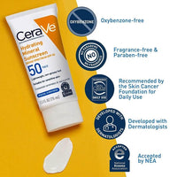 Thumbnail for CeraVe Hydrating Mineral Sunscreen SPF 50 | 100ml – Broad Spectrum Sunblock