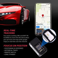 Thumbnail for GF07 Mini Magnetic GPS Tracker | Wireless Car Tracking Device with Box