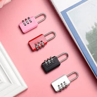 Thumbnail for Greatangle-UK 3-Digit Combination Padlock | Secure Lock for Luggage, Suitcases & Drawers