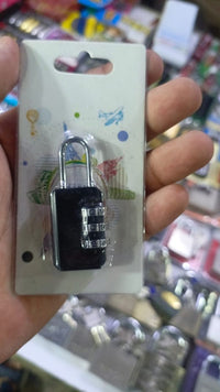 Thumbnail for Greatangle-UK 3-Digit Combination Padlock | Secure Lock for Luggage, Suitcases & Drawers