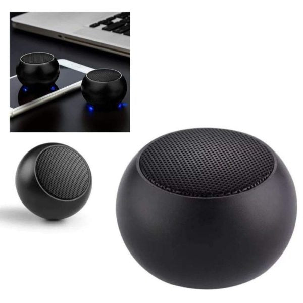 M3 Mini Wireless Bluetooth Speaker | Metal Stereo Sound Box | Surround Subwoofer