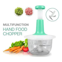 Thumbnail for Manual Hand Push Chopper | Multi-Functional Vegetable & Meat Grinder | 1.5L