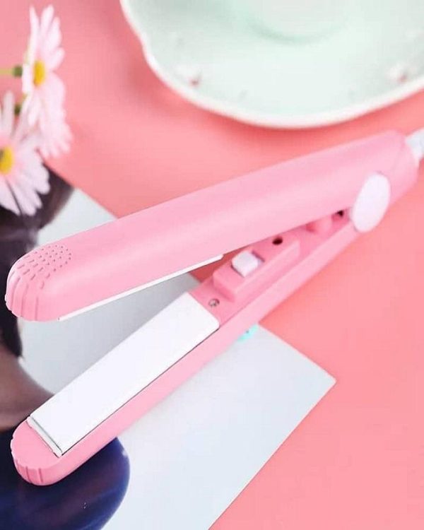 Mini Portable Hair Straightener | Smooth, Silky & Frizz-Free Hair | Travel-Friendly