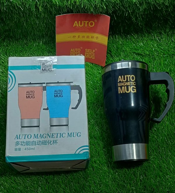 Auto Magnetic Self-Stirring Mug | Electric Mixing Cup for Coffee, Tea & Hot Chocolate | 450ml