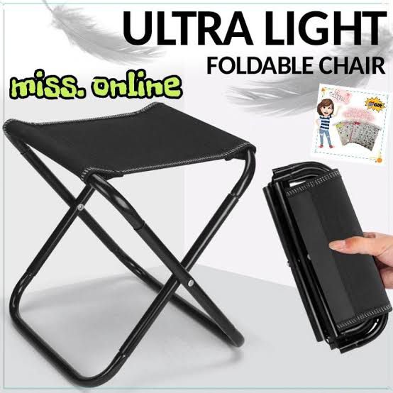 Outdoor Portable Folding Chair | Lightweight Camping & Fishing Stool | Leisure Chair