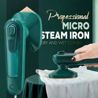 Thumbnail for Professional Micro Steam Iron – Handheld Portable Garment Steamer & Ironing Machine