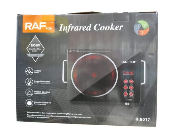 R.8017 RAF Multifunctional Electric Stove | 3500W Infrared Cooker | Compatible with All Pots