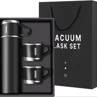 Thumbnail for Stainless Steel Vacuum Flask Set | 500ml Insulated Thermos Bottle & Coffee Mug – Perfect Gift Set